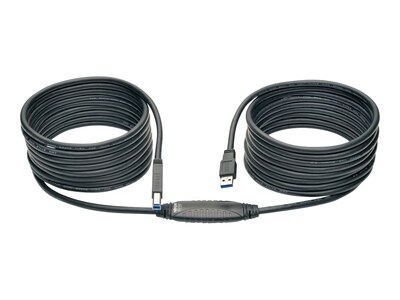 Tripp Lite SuperSpeed USB 3.0 A B Active Device Cable, 25ft, U328-025, 16905322, Cables