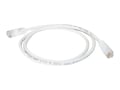 C2G Cat5e Snagless Unshielded (UTP) Network Patch Cable - White, 1ft, 29952, 5743680, Cables C2G Cat5e Snagless Unshielded (UTP) Network Patch Cable - White, 1ft, 29952, 5743680, Cables
