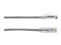 Black Box Slim-Net CAT6A 28AWG 500MHz UTP Patch Cable, Gray, 20ft , C6APC28-GY-20, 34611854, Cables