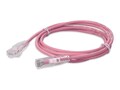 AddOn CAT6A Slim PVC Snagless Clear-Claw Ethernet Cable, Pink, 3ft, ADD-3FSLCAT6A-PK , 41950137, Cables AddOn CAT6A Slim PVC Snagless Clear-Claw Ethernet Cable, Pink, 3ft, ADD-3FSLCAT6A-PK , 41950137, Cables