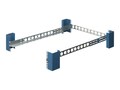 Rack Solutions Rackmount Rails 1U Generic for 19 4-post Racks, 1UKIT-109, 4906811, Rack Mount Accessories
