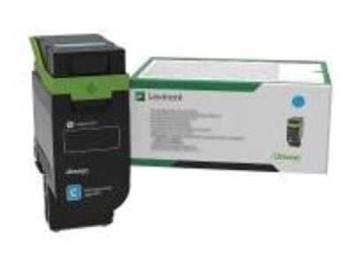 Lexmark Cyan Return Program Toner Cartridge for CS X53X & CS X63X, 75M00CG, 41632843, Toner and Imaging Components - OEM