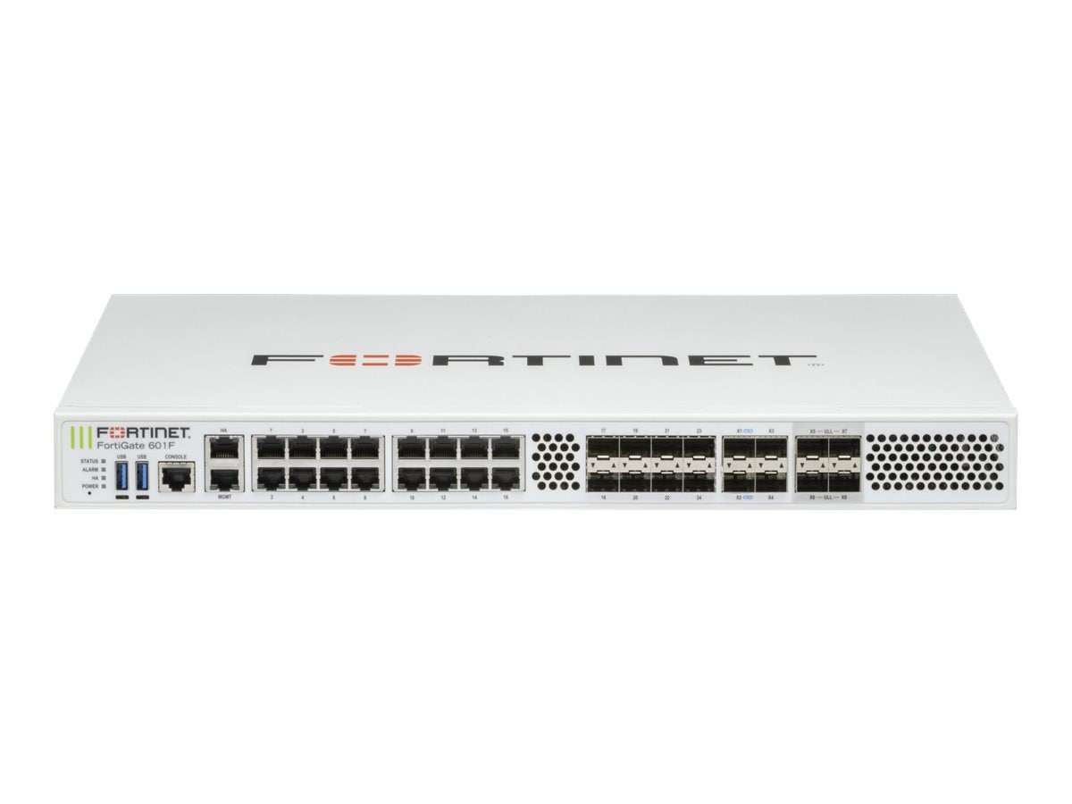 FortiGate-60F Hardware Plus 3 Year 24x7 FortiCare and FortiGuard Enterprise Protection Fortinet FortiGate FG60F firewall