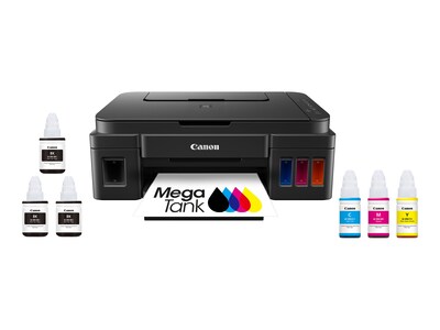 Canon PIXMA G3200 Wireless MegaTank Inkjet All-In-One Printer, 0630C002, 34917562, MultiFunction - Ink-Jet
