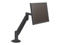 Ergotech Deluxe Flat Panel Radial Arm with 27 Reach for 6-21lb Displays, Black, 7500-800-104, 34382617, Stands & Mounts - Desktop Monitors