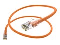 UNC ClearFit Cat6 Patch Cable, Snagless, Orange, 7ft, 10152, 12045724, Cables