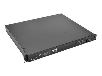 Tripp Lite Metered PDU ATS, 2-2.4kW, 200-240V, 1-Ph, (2) C14 Inlets 3.6m Cords, (10) C13 Outlets, 1U, Network, PDUMH15HVATNET, 33093944, Power Distribution Units