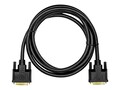 Rocstor DVI-D M M Cable, Black, 6ft, Y10C109-B1, 31209106, Cables