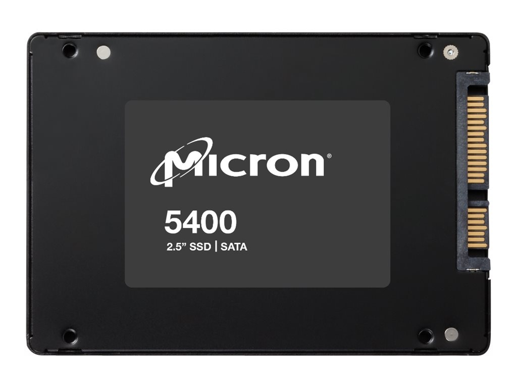 Micron 5400 pro 3840gb | sata 6gb/s | 2. 5" 7mm | enterprise ssd | non-sed 1 Crucial 3840gb 5400 pro 2. 5" internal solid state drive (mtfddak3t8tga-1bc1zabyyr)