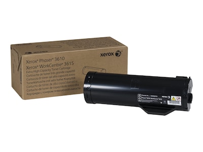 Xerox Black Extra High Capacity Toner Cartridge for 3610 3615, 106R02731, 31198540, Toner and Imaging Components - OEM Xerox Black Extra High Capacity Toner Cartridge for 3610 3615, 106R02731, 31198540, Toner and Imaging Components - OEM