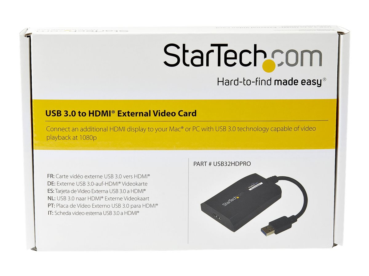 StarTech.com USB to HDMI External Video Card Adapter - Multi (USB32HDPRO)