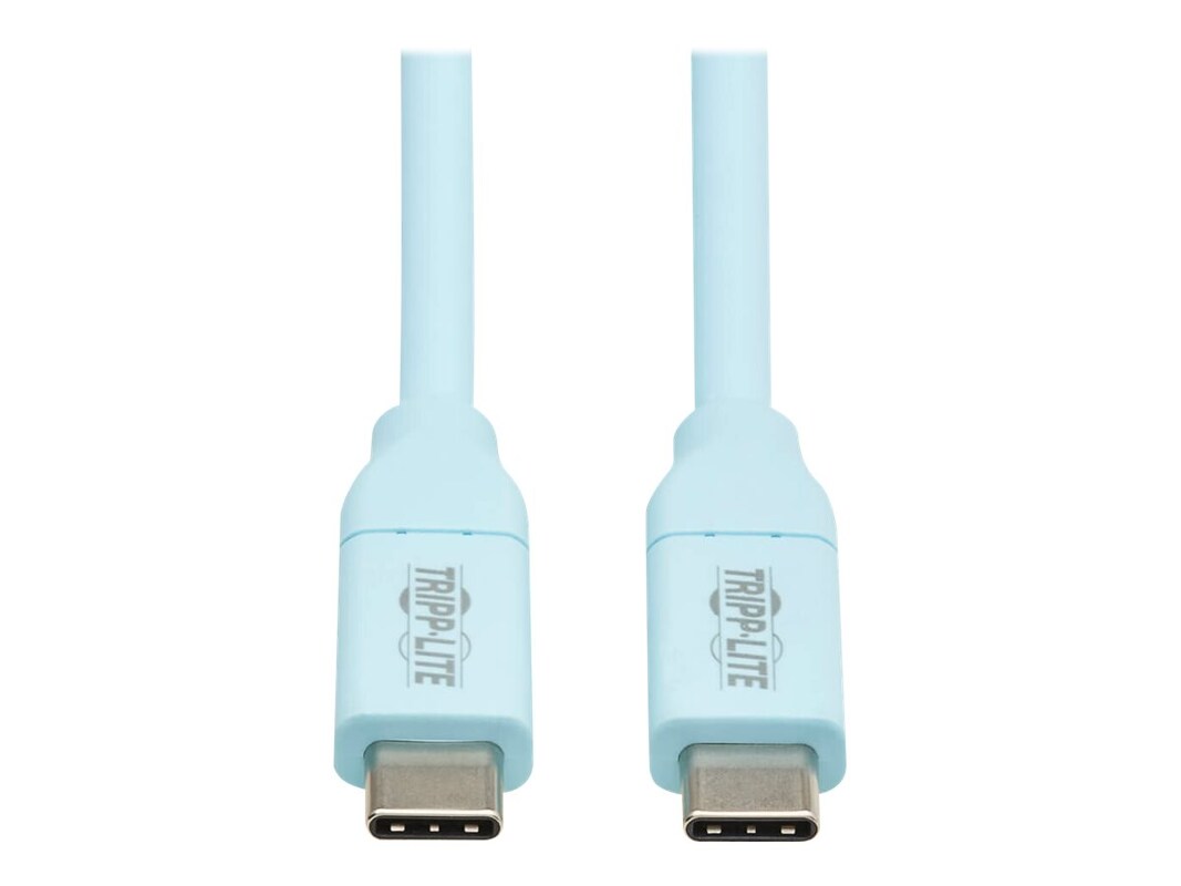 Tripp Lite SafeIT Antibacterial Ultra Flexible USBC Cable w (U040AB