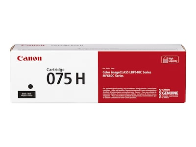 Canon Black 075H High Yield Toner Cartridge, 6369C001 , 42037362, Toner and Imaging Components - OEM Canon Black 075H High Yield Toner Cartridge, 6369C001 , 42037362, Toner and Imaging Components - OEM