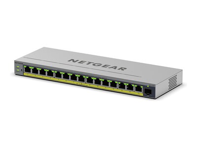 Netgear 16PT GB PLUS SWCH W POE PLUS, GS116EP-100NAS                , 42000628, Network Switches