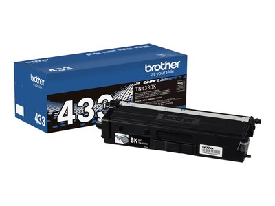 Brother Black High Yield Toner Cartridge for HL-L8260CDW, HL-L8360CDW, HL-L8360CDWT, MFC-L8610CDW, TN433BK, 33799082, Toner and Imaging Components - OEM