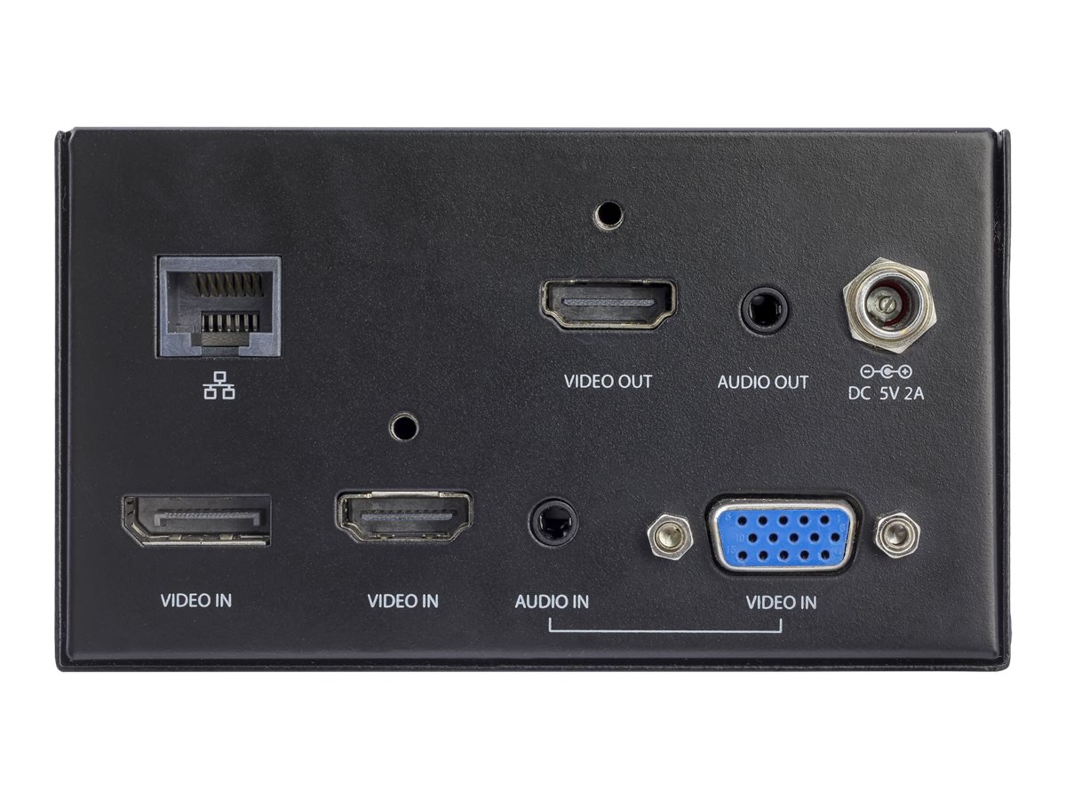 StarTech.com A V Module for Conference Table HDMI DisplayPort VGA