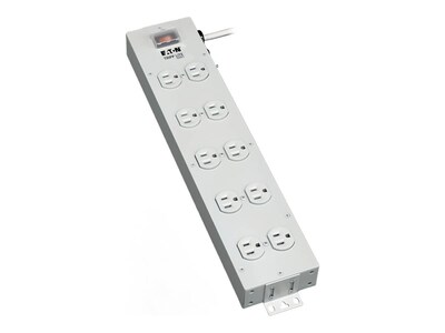 Tripp Lite Power Strip (10) Nema 5-15R Outlets 15 Amps 15ft. Cord, TLM1015NC, 7290645, Power Strips