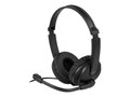 Aluratek 3.5Mm Stereo Headset, AWH352FB, 41222230, Headsets (w/ microphone)