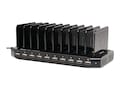 Tripp Lite 10-Port USB Tablet iPhone Charger with Built-In Storage, U280-010-ST, 30930129, Charging Stations