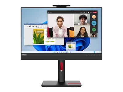 Lenovo 23.8 ThinkCentre Tiny-In-One 24 Gen 5 Full HD LED-LCD Touchscreen Monitor w  Webcam, 12NBGAR1UZ                    , 42087131, Monitors - Touchscreen
