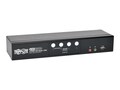 Tripp Lite 4-Port DVI Dual-Link USB KVM Switch w  Audio, (4) Cables, B004-DUA4-HR-K, 17705091, KVM Switches