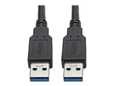 Tripp Lite USB 3.0 SuperSpeed Type A M M Cable for USB 3.0 All-in-One Keystone Panel Mount Couplers, Black, 6ft, U325-006, 34364531, Cables Tripp Lite USB 3.0 SuperSpeed Type A M M Cable for USB 3.0 All-in-One Keystone Panel Mount Couplers, Black, 6ft, U325-006, 34364531, Cables