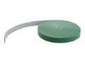 StarTech.com 100ft. Hook and Loop Roll Cut-to-Size Reusable Cable Ties - Green, HKLP100GN, 37835001, Cable Accessories