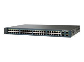 Cisco WS-C3750V2-48TS-E Main Image from Right-angle