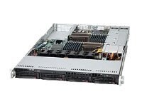 Supermicro Barebones 1U Chassis, 5520 DP, 4x3.5