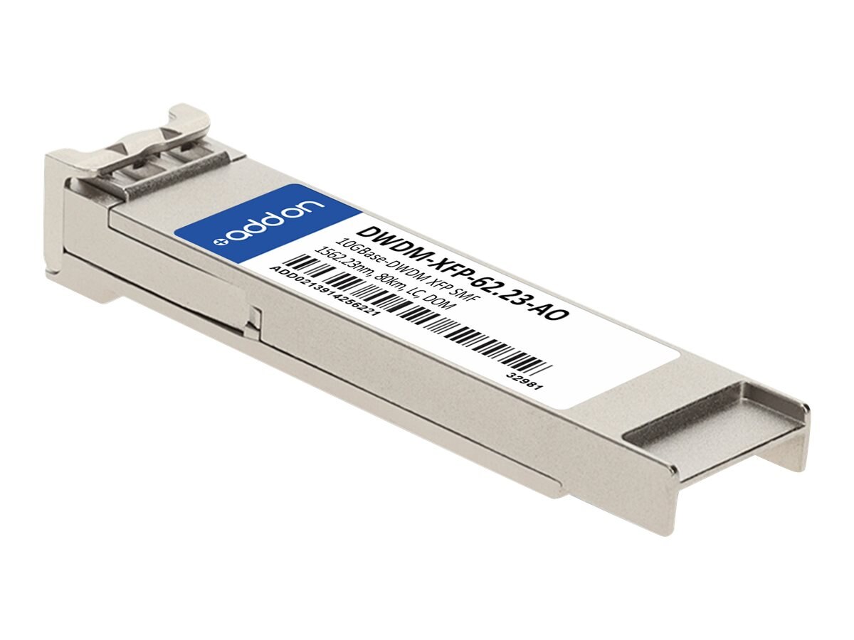 Buy AddOn XFP 80KM TAA XCVR 10-GIG DWDM DOM LC Transceiver for