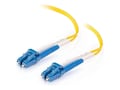 C2G LC-LC 9 125 OS1 Singlemode Duplex PVC Fiber Optic Cable, Yellow, 10m, 25977, 6515890, Cables C2G LC-LC 9 125 OS1 Singlemode Duplex PVC Fiber Optic Cable, Yellow, 10m, 25977, 6515890, Cables