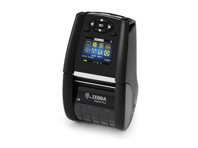 Zebra ZQ610 DT 2 48MM English Latin Fonts ZPL WI-FI 802.11AX BT5.X Printer w  Linered Platen & Belt Clip, ZQ61-AUXA004-00, 41785839, Printers - Label