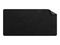 Mobile Pixels PU Leather Desk Mat, 31.5 x 15.75, Graphite Black, 115-1001P01                   , 41896271, Ergonomic Products