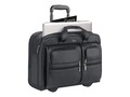 SOLO 15.4 Leather Rolling Laptop Case, Black, D957-4, 7822445, Carrying Cases - Notebook SOLO 15.4 Leather Rolling Laptop Case, Black, D957-4, 7822445, Carrying Cases - Notebook