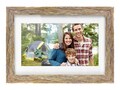 Aluratek 10 Wide Screen LCD Digital Frame - Wood, ADPFD10F, 41255895, Digital Picture Frames