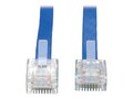 Tripp Lite Cisco RJ-45 M M Console Rollover Cable, Blue, 10ft, N205-010-BL-FCR, 31912256, Cables