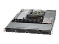 Supermicro Chassis, SuperChassis 815TQ-R706WB 1U RM WIO 4x3.5 HS SAS SATA Bays, Black, CSE-815TQ-R706WB, 29320438, Cases - Systems/Servers