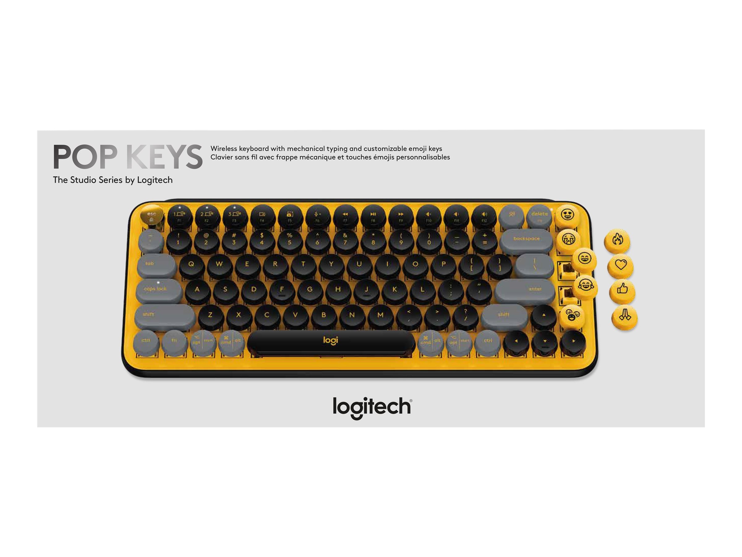 Клавиатура logitech pop keys. Wireless Keyboard Logitech Pop Keys. Ретро клавиатура Logitech. Logitech Pop Blast Yellow.