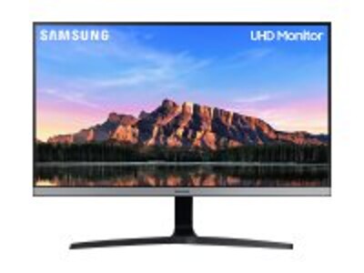 Samsung 28 UR550 4K Ultra HD Gray LED-LCD Monitor, U28R550UQN, 41142883, Monitors