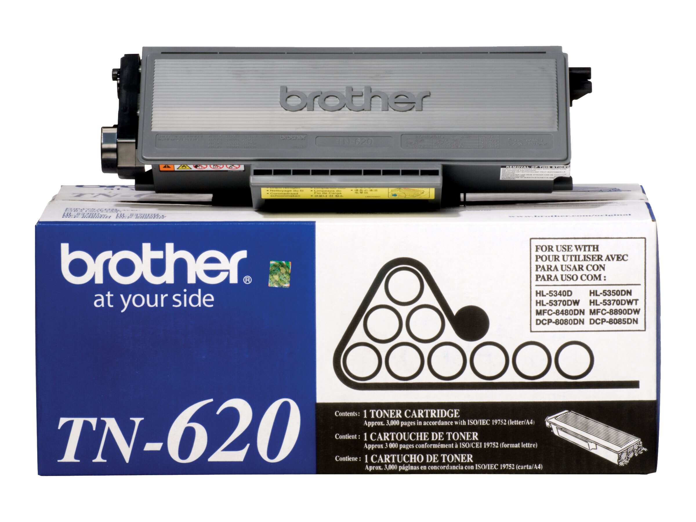 Brother Black TN620 Standard Yield Toner Cartridge (TN620)