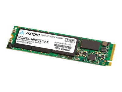 Axiom 2TB C7000N Series PCIe Gen4 x4 NVMe 3D NAND M.2 2280 Internal Solid State Drive, SSDM2IG36NV2TB-AX, 41529412, Solid State Drives - Internal