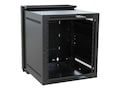 L-Com Cabinet, DWR 12-26 12U 19 200lbs limit Wall-mountable Cabinet, Black, DWR-12-26, 37024815, Racks & Cabinets