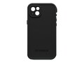 OtterBox Open Box FRE Series for MagSafe Hard Shell Case for Apple iPhone 14 Plus - Black, 77-90169                      , 42039236, Carrying Cases - Phones/PDAs