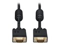 Tripp Lite SVGA VGA Monitor Cable, RGB Coax, HD-15 (M-M), 30ft, P502-030, 15409108, Cables