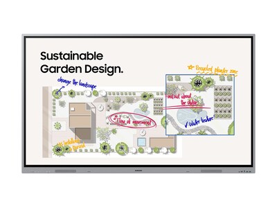 Samsung 75 WEFX 4K Ultra HD LED-LCD Touchscreen Display, WE75FX                        , 42119705, Monitors - Large Format - Touchscreen