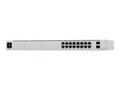 Ubiquiti UniFi Switch 1U RM 42W PoE+ Managed Switch 16xGbE RJ-45 (8xPoE+ 32W, USW-16-POE, 37842244, Network Switches