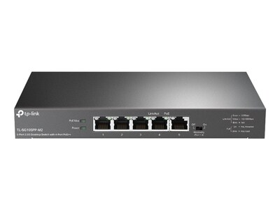 TP-LINK 5Port 25G Desktop Switch, TL-SG105PP-M2, 41844308, Network Switches