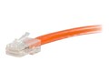 C2G Cat6 Non-Booted Unshielded (UTP) Network Patch Cable - Orange, 6ft, 04195, 16385072, Cables