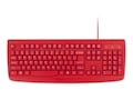 Kensington Pro Fit Wired Washable Keyboard - English - Red, K75237NA, 42094452, Keyboards & Keypads Kensington Pro Fit Wired Washable Keyboard - English - Red, K75237NA, 42094452, Keyboards & Keypads