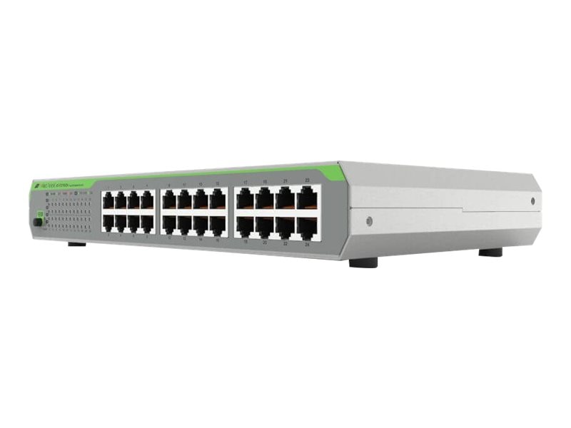 Allied Telesis CentreCOM AT-FS710 24 1U RM Unmanaged Switch (AT